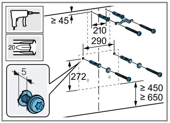 NEFF D85IEE1S0B Wall Mount Cooker Hood - figure 7
