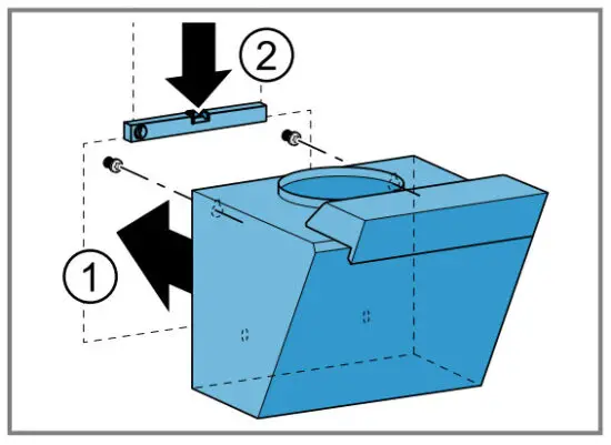 NEFF D85IEE1S0B Wall Mount Cooker Hood - figure 8