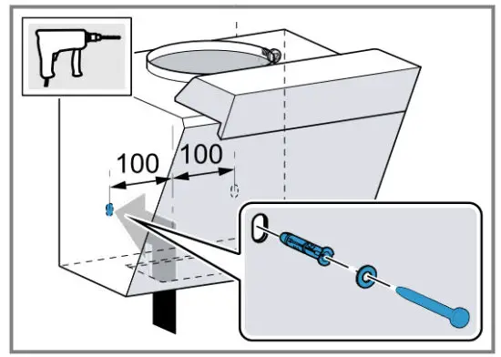 NEFF D85IEE1S0B Wall Mount Cooker Hood - figure 9