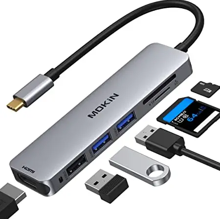 MOKiN-FE-USB-432-USB-3-Type-C-Docking-Station-Hub-w-2-HDMI-4K-VGA-PD-and-4-Ports-