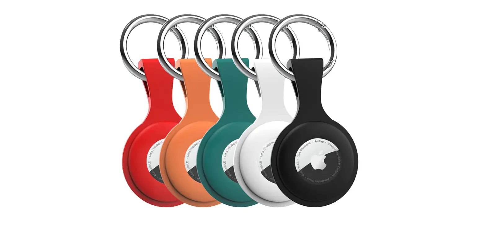 5 Pack Airtag Cases With Keychain - Wanchel Airtag Holder-complete Features/instruction Manual 5 Pack Airtag Cases With Keychain - Wanchel Airtag Holder-complete Features/instruction Manual