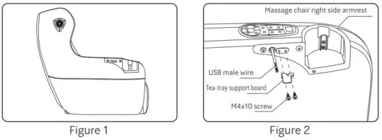 Massaggio Ricco Massage Chair - Figure 1