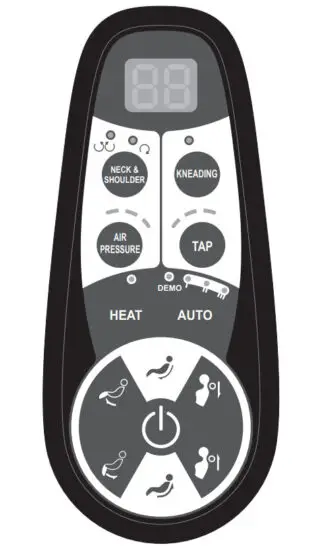 Massaggio Ricco Massage Chair - usage