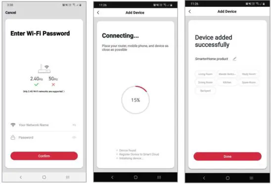 FIG 14 Add device through network