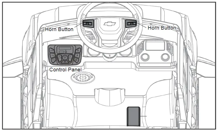 kidzone-060-ROT-11L-Electric Licensed Chevrolet-Silverado-Car-fig-12