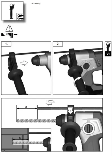 milwaukee M12 CH Compact SDS Hammer - Fig7