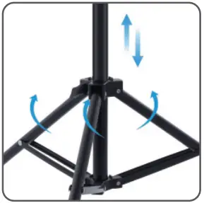 ZEBRONICS ZEB RL10 Self Ring Light with Tripod - Fig 3