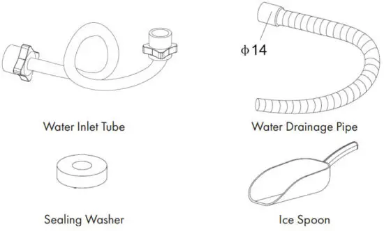 KLARSTEIN 10013323 Powericer XL Ice Cube Maker - ACCESSORIES