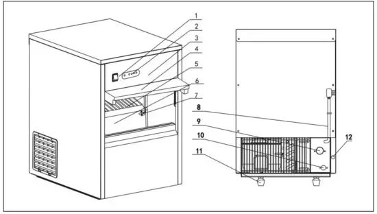 KLARSTEIN 10013323 Powericer XL Ice Cube Maker - DESCRIPTION