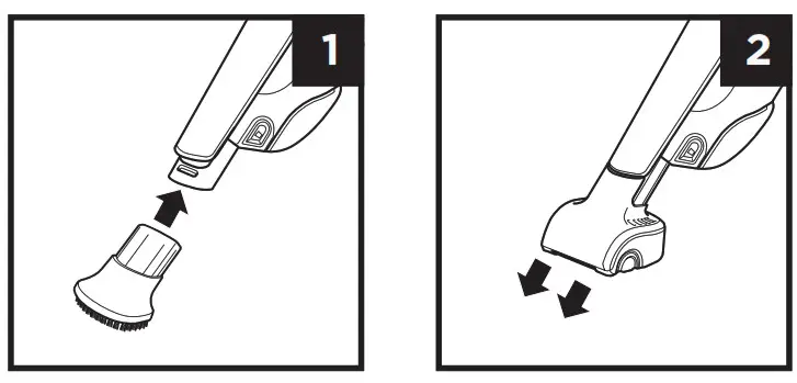 Shark Cordless Handvac ATTACHING AND REMOVING