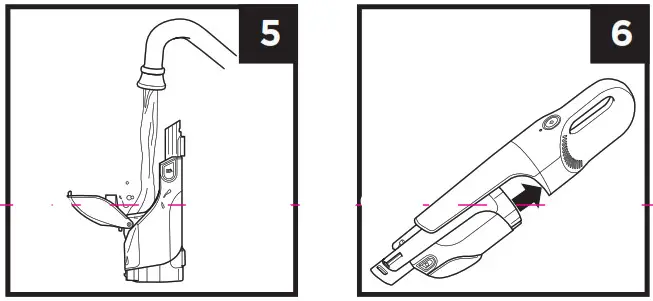 Shark Cordless Handvac handvac dust cup
