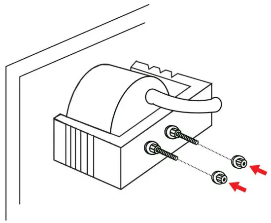 ESX MARINE AUDIO VMR303C Remote Controller - mounting