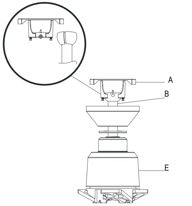 HOMEDEPOT 56054 Delmore 60 Inch CeilinHOMEDEPOT 56054 Delmore 60 Inch Ceiling Fan - figure 10g Fan - figure 9