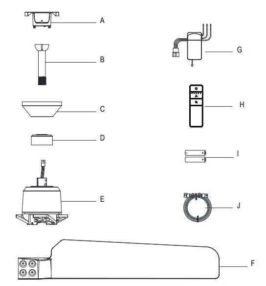 HOMEDEPOT 56054 Delmore 60 Inch Ceiling Fan - figure 3