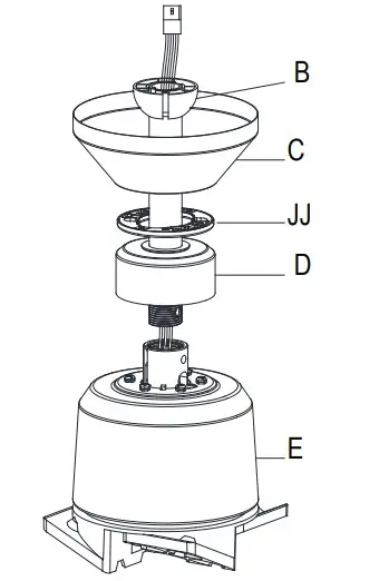 HOMEDEPOT 56054 Delmore 60 Inch Ceiling Fan - figure 7