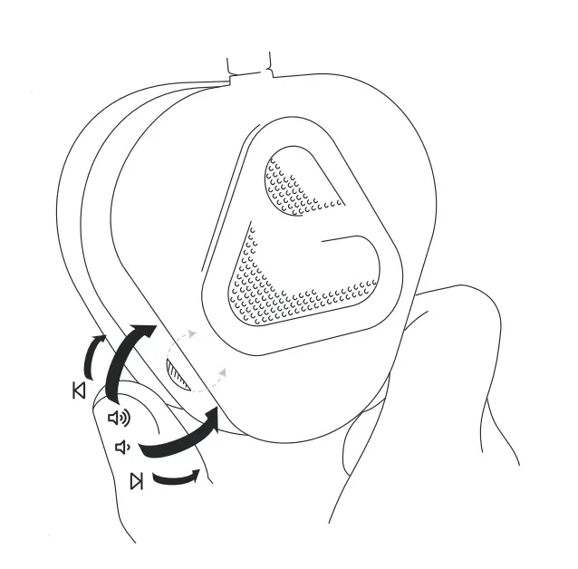 Eamus EAM-VRT-BK1 VERTO HEADPHONES FIG 4