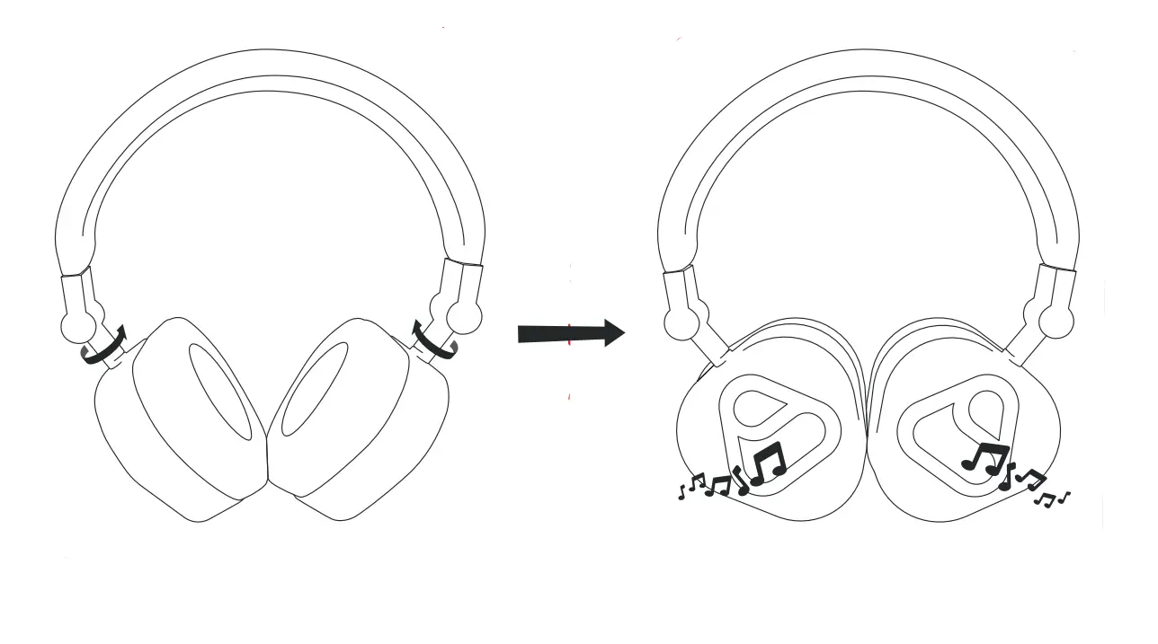 Eamus EAM-VRT-BK1 VERTO HEADPHONES FIG 5