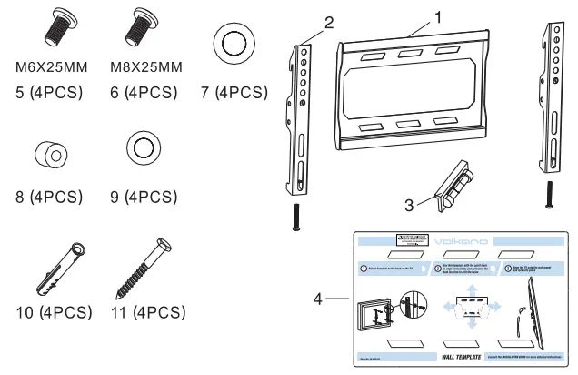 volkano Universal Flat Screen 3
