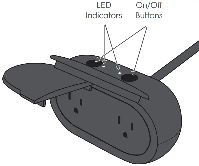 Ge Lighting CPLGOD2BLG1 Outdoor Smart Plug - fig1