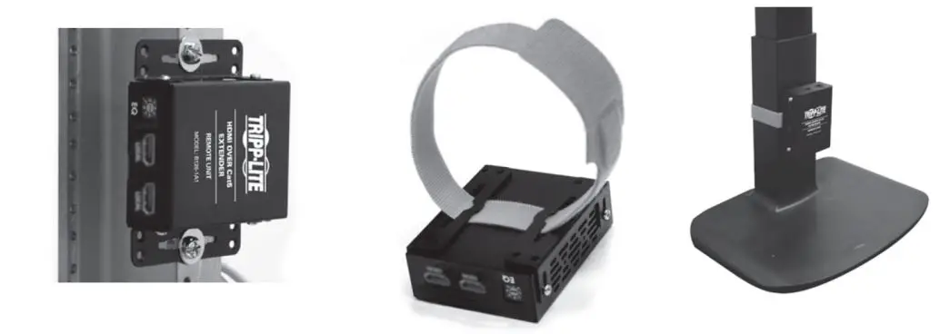 TRIPP LITE B127M-101-H HDMI over Cat6 Extenders for Medical Applications - 19” Rack-Mount, Pole-Mount