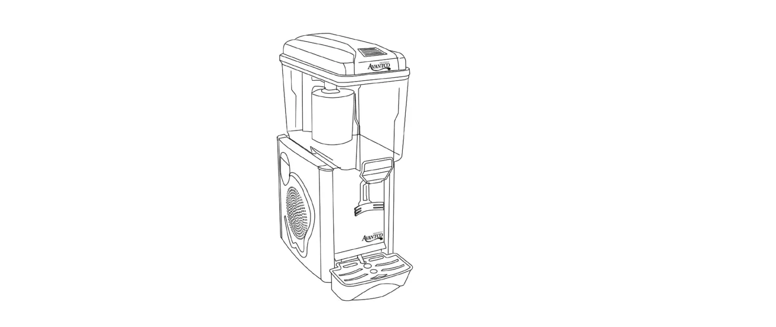 Avantco Rdm-31 1 Bowl Juice Dispenser User Manual