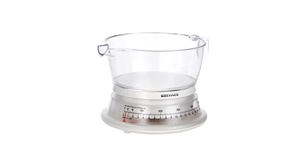 Soehnle 65418 Vario Kitchen Scale Instruction Manual