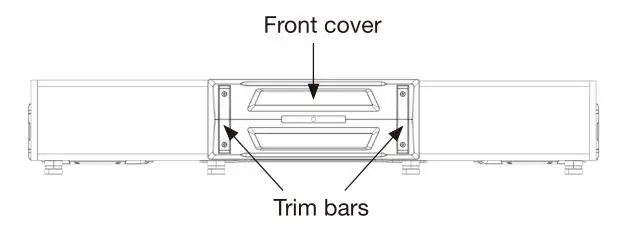 ALPINE R2-W8D2 Dual 8 Halo S-Series Preloaded Truck Subwoofer - Align front cover and trim bars
