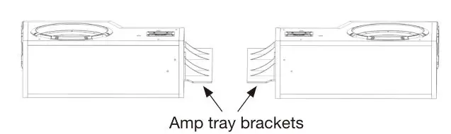 ALPINE R2-W8D2 Dual 8 Halo S-Series Preloaded Truck Subwoofer - If applicable, attach inner amp tray brackets
