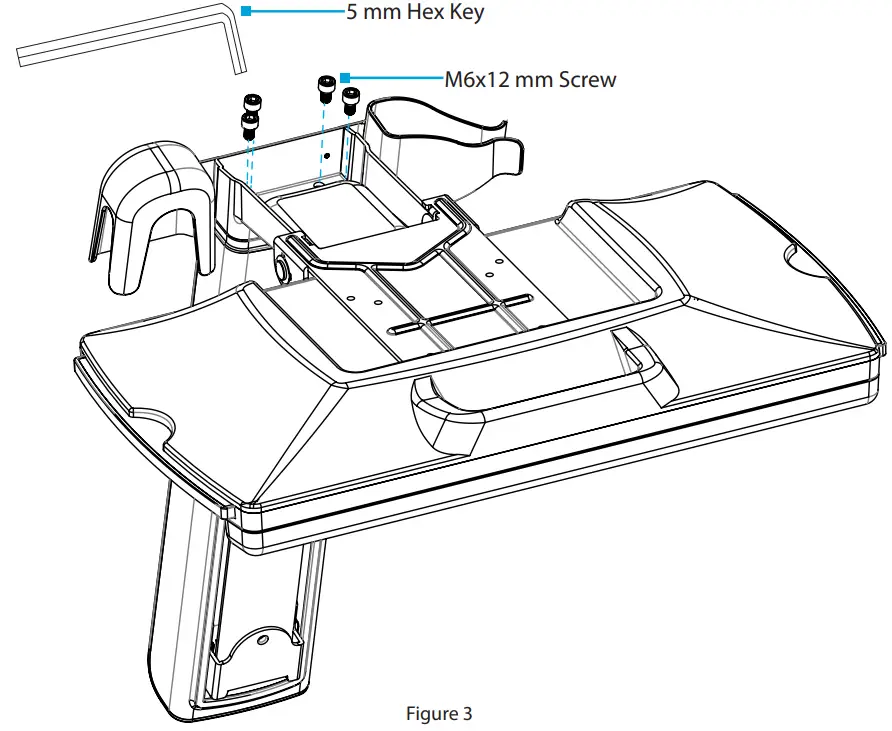 StarTech WALLSTS1 Sit Stand Desk Wall Mount - fig10