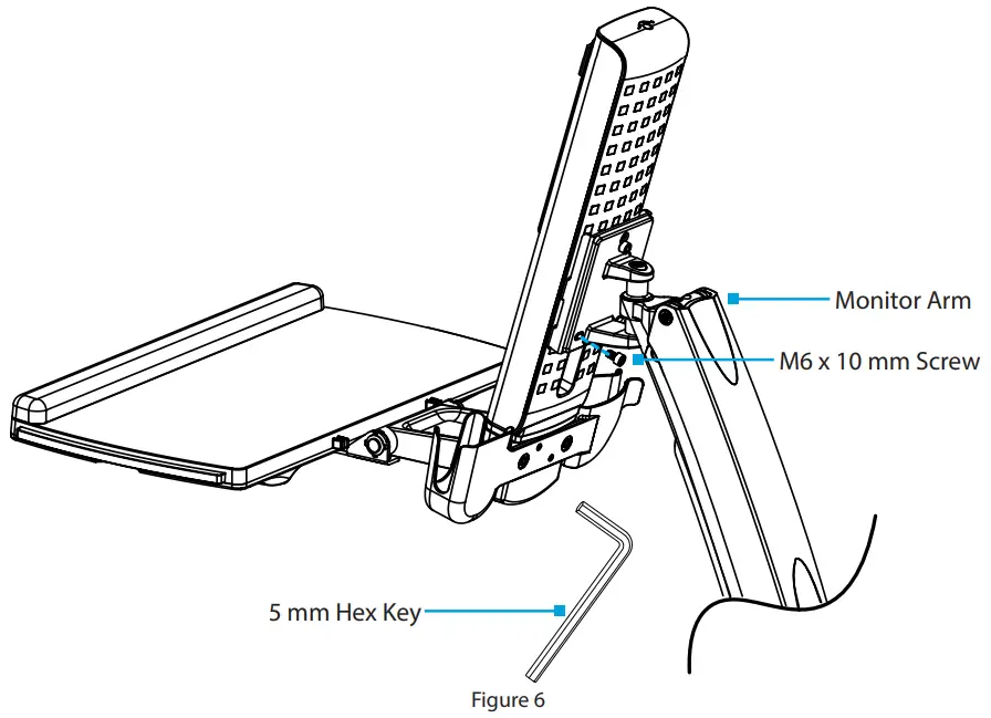 StarTech WALLSTS1 Sit Stand Desk Wall Mount - fig13