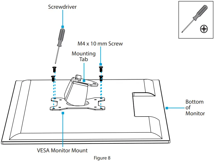 StarTech WALLSTS1 Sit Stand Desk Wall Mount - fig15