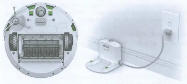iRobot R694020 Roomba 694 Robot Vacuum Cleaner - Charging Contacts