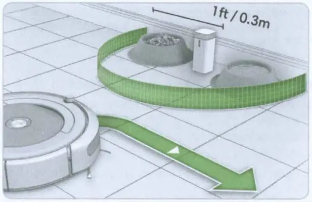 iRobot R694020 Roomba 694 Robot Vacuum Cleaner - center of the device