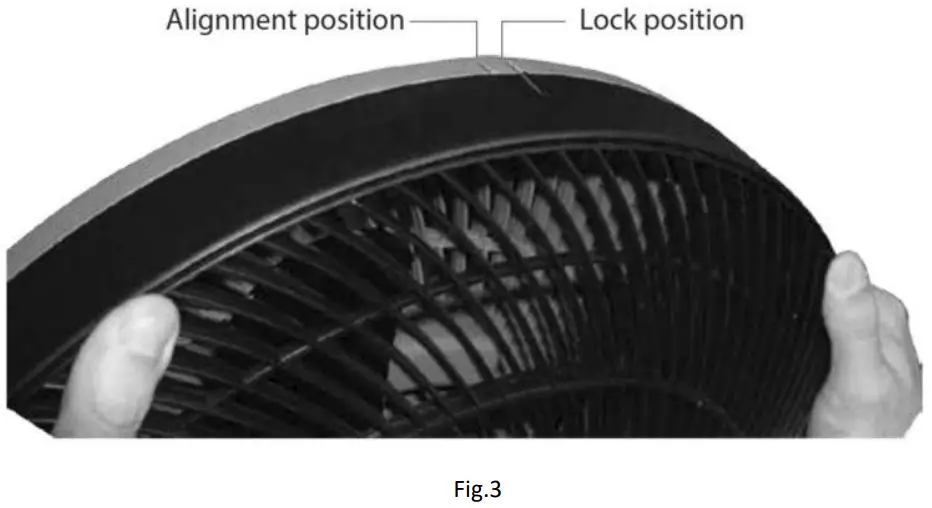 air choice 16 Convertible Fan with Remote Contro - BLADE AND GRILLES