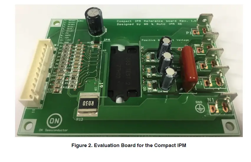 ON Semiconductor STK5x4U3xx Compact IPM Series EVB Evaluation Board FIG 2