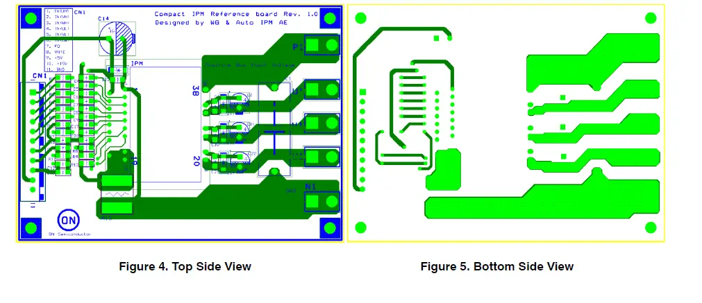 ON Semiconductor STK5x4U3xx Compact IPM Series EVB Evaluation Board FIG 4