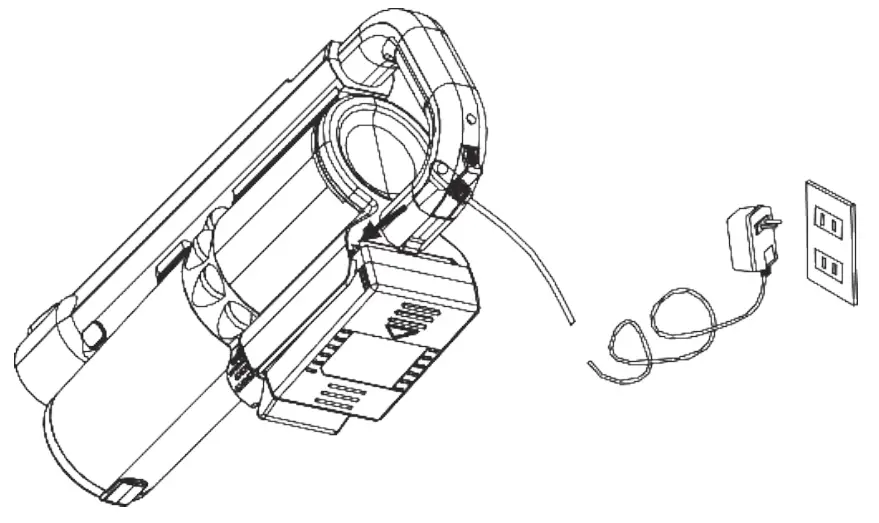 CHARGE THE VACUUM CLEANER