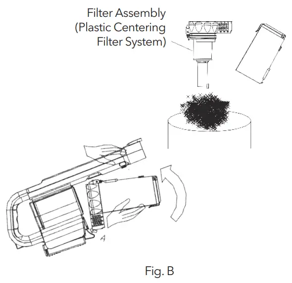 CLEAN THE VACUUM CLEANER