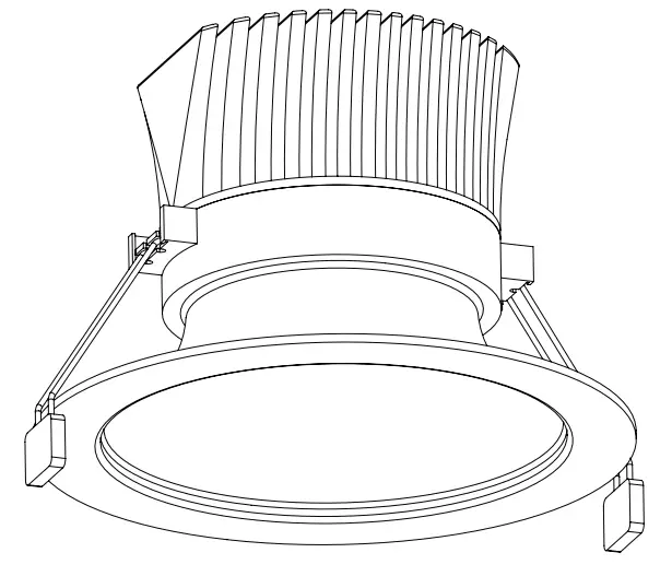 VIZULO-Nest-Round-Basic-LED-Downlight-PRODUCT