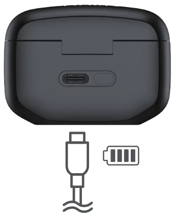 EDIFIER W240TN True Wireless Bluetooth Earbuds - charging1