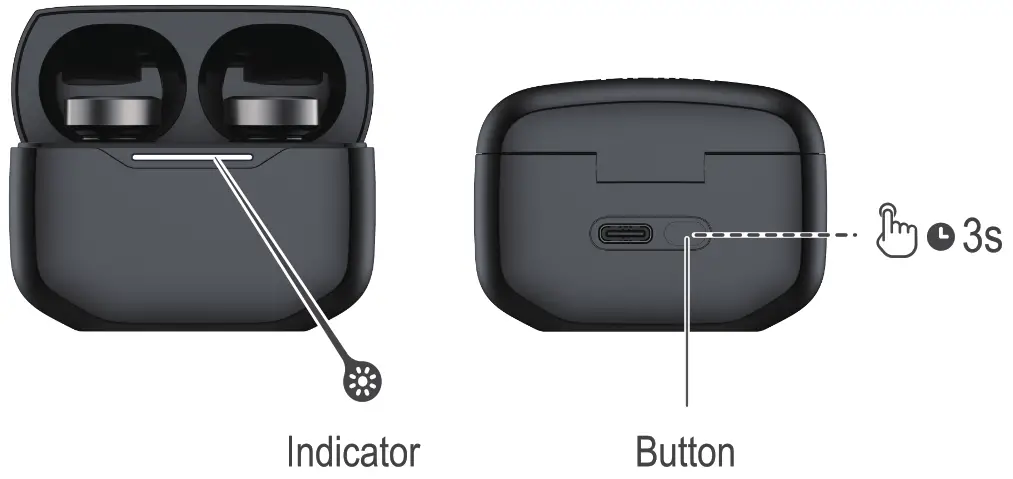 EDIFIER W240TN True Wireless Bluetooth Earbuds - pairing