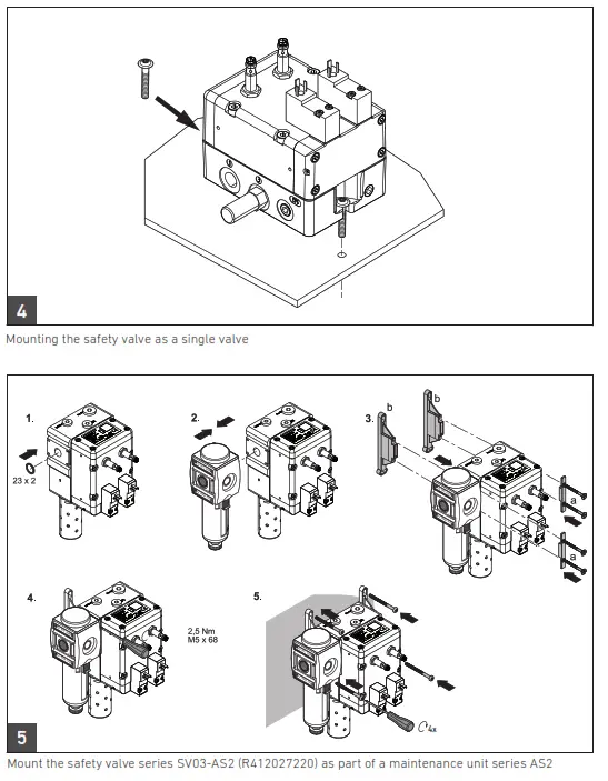 AVENTICS SV01 Directional Safety Valve - fig3