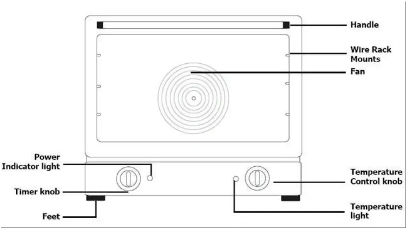 AVANTCO CO14 Countertop Convection Ovens - Fig 1