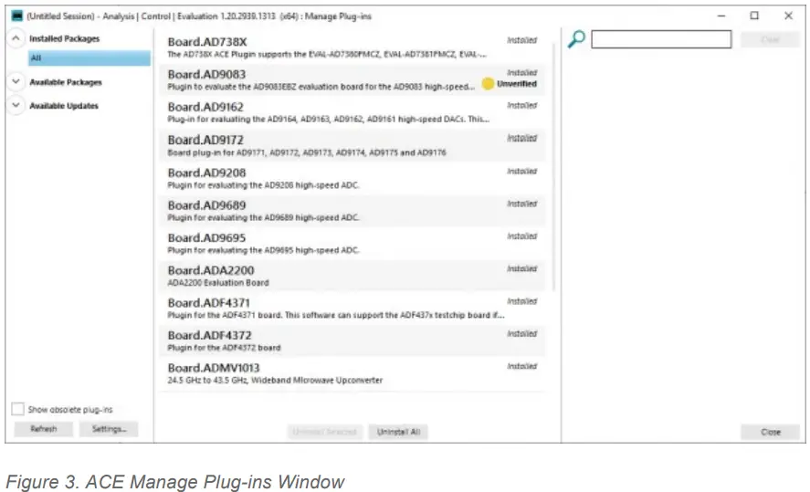 ANALOG DEVICES AD9083 ADC Evaluation Board-fig8