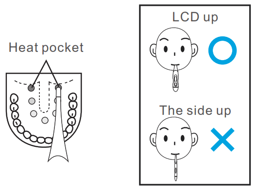 COCET KFT 03 Soft Tip Digital Thermometer TEMPERATURE