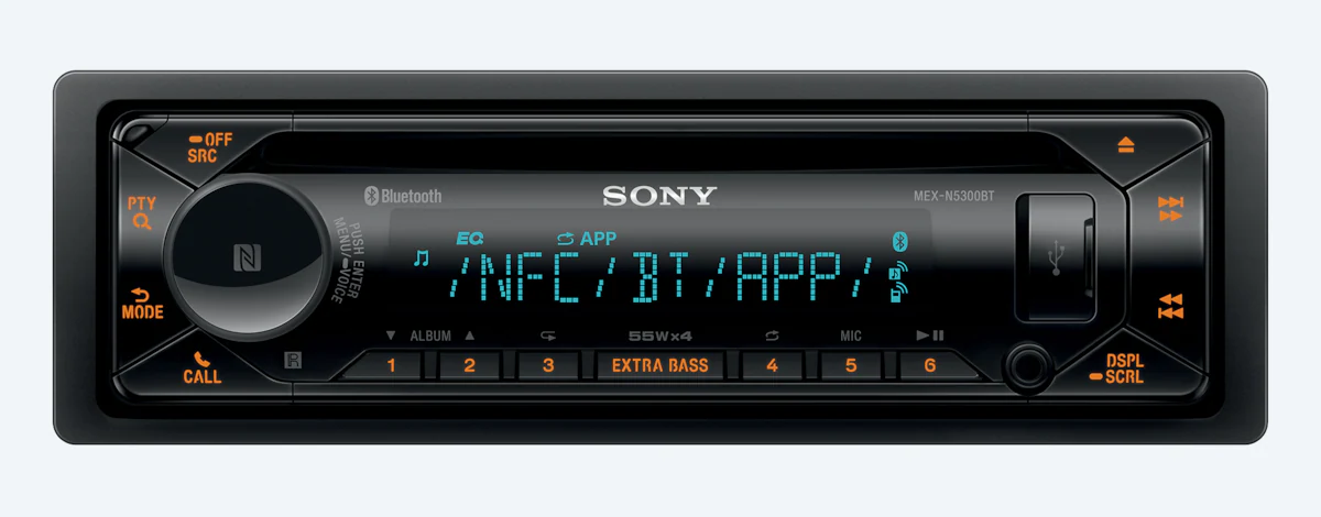 Sony Mex-n5300bt Cd Receiver With Bluetooth Instructions