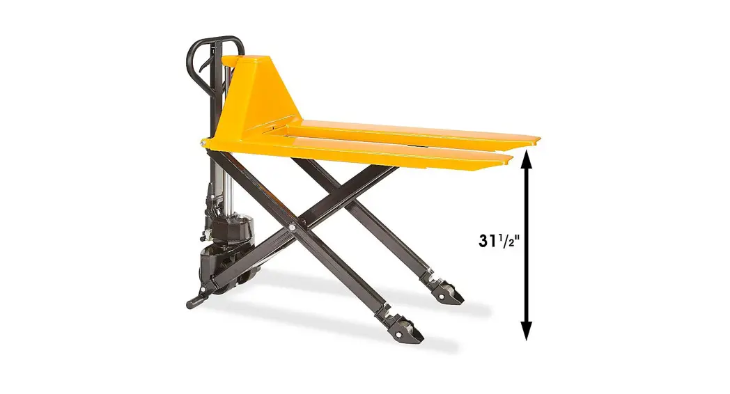 Uline H-1785 Scissor Lift Truck User Guide