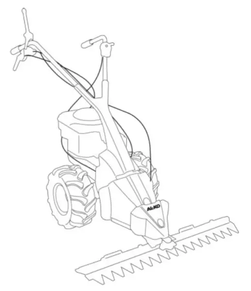 AL-KO BM 870 Cordless Strip Mower -