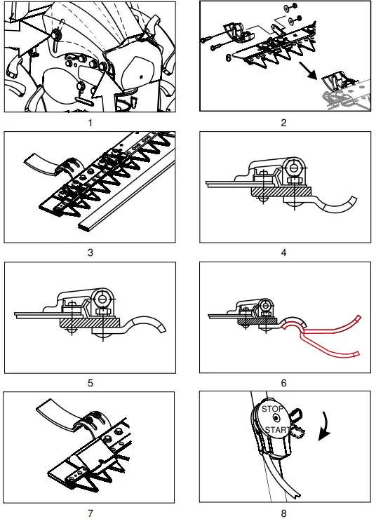 AL-KO BM 870 Cordless Strip Mower - Fig