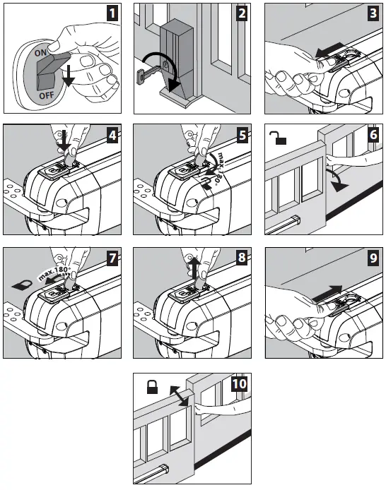 BFT KLEBR93531705 Dual Swing Gate Operator Kit 16